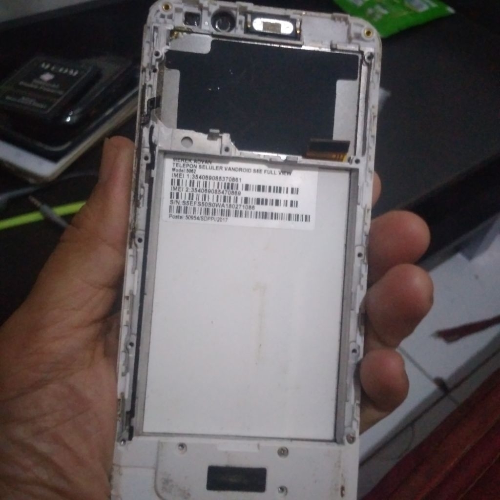 Lcd Advan S5E full view model:5062 tested