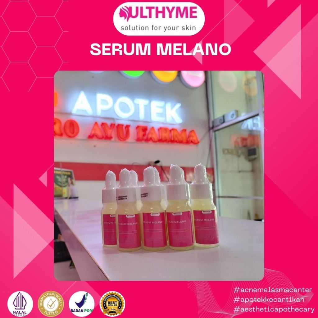 NEW ULTHYME MELANO GLOWING SERUM 10ML