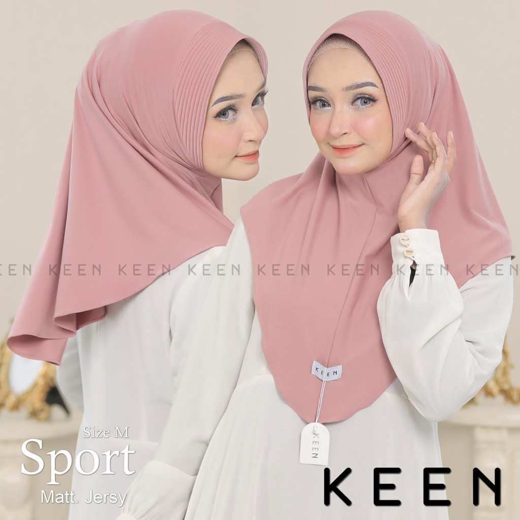 COD Terbaru Hijab sport KEEN size M
