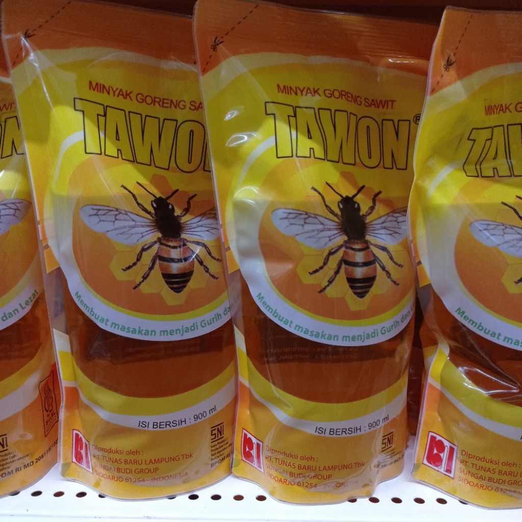 

Minyak Goreng Tawon 900ml