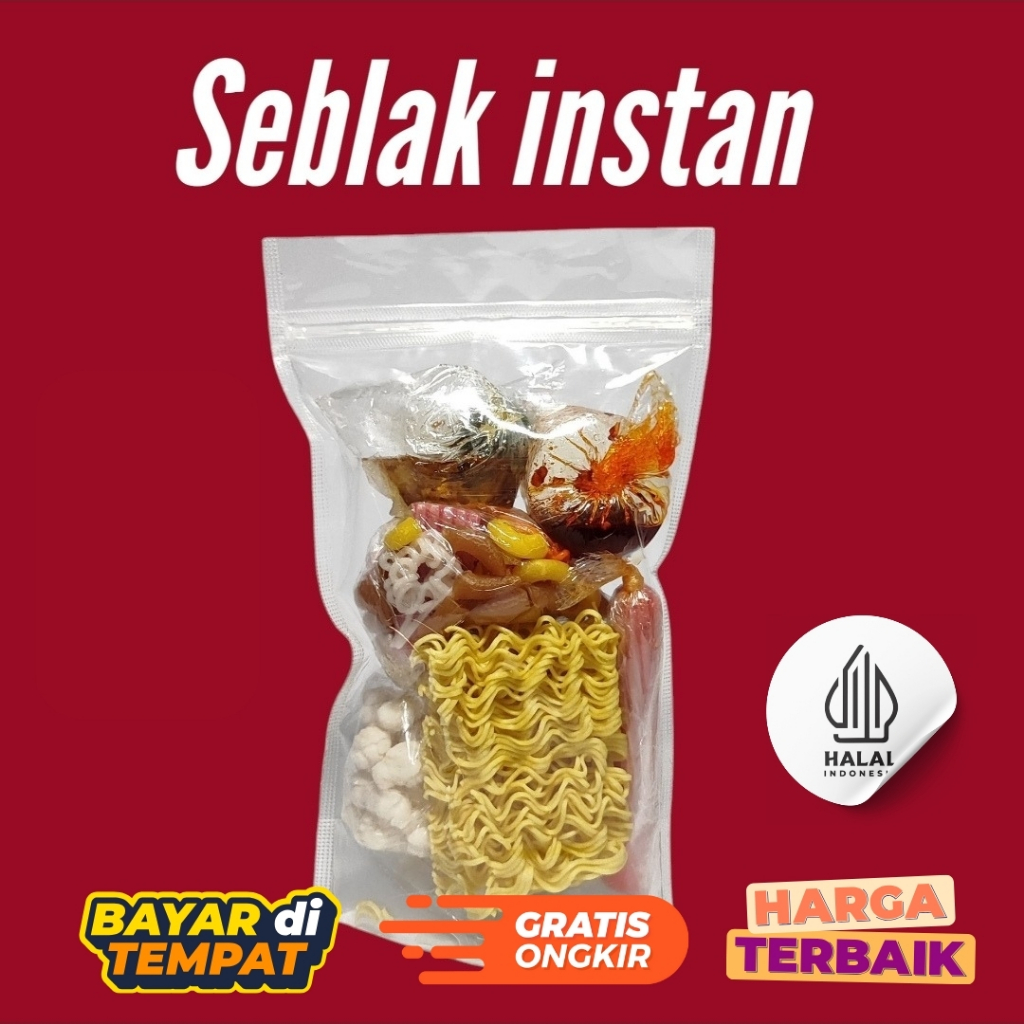 

Seblak Instan Chili oil Pedas Gurih