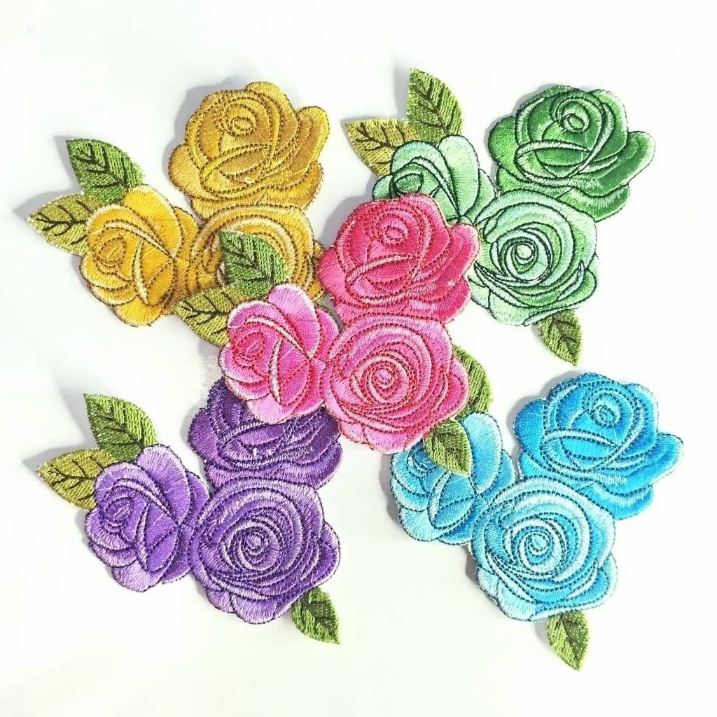Patch bunga/bordir bunga/patch bordir