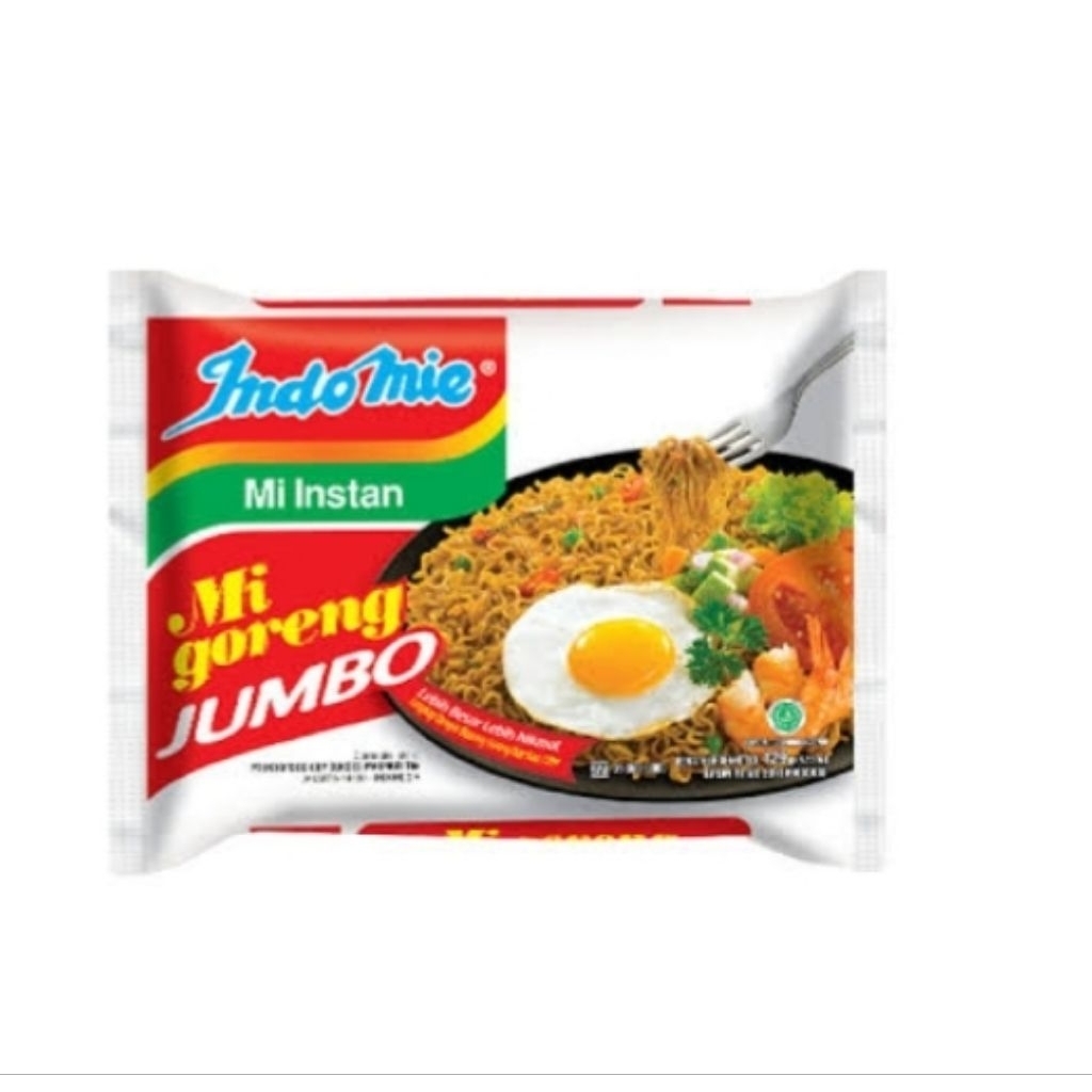 

Indomie jumbo goreng (1 pcs)