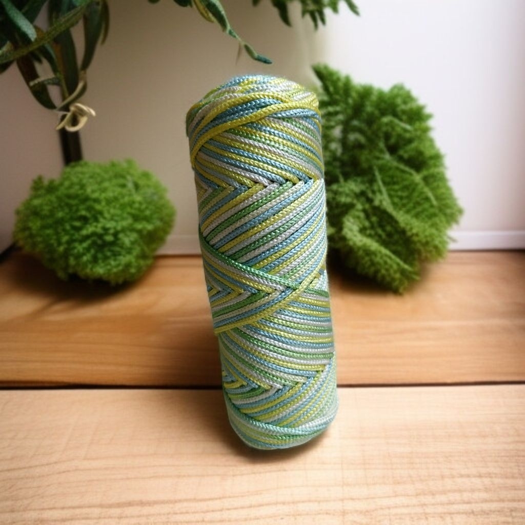 Partenzil Benang Rajut Tali Kur Sembur 2Mm / Benang Kur Gradasi Poly Rope 200Gram