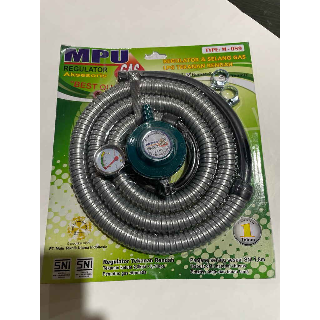 REGULATOR GAS DAN ADAPTOR MPU M-089