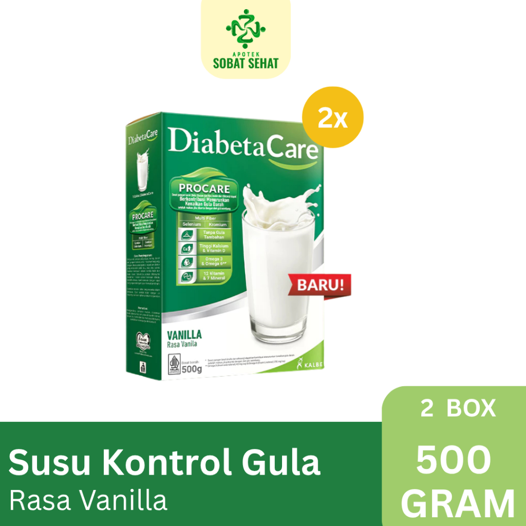 

[2 BOX] Diabetacare Milk Vanilla 500g