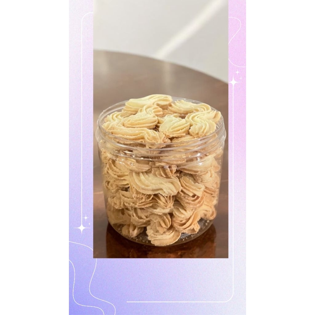 

Kue Semprit Kemasan tabung 600ml