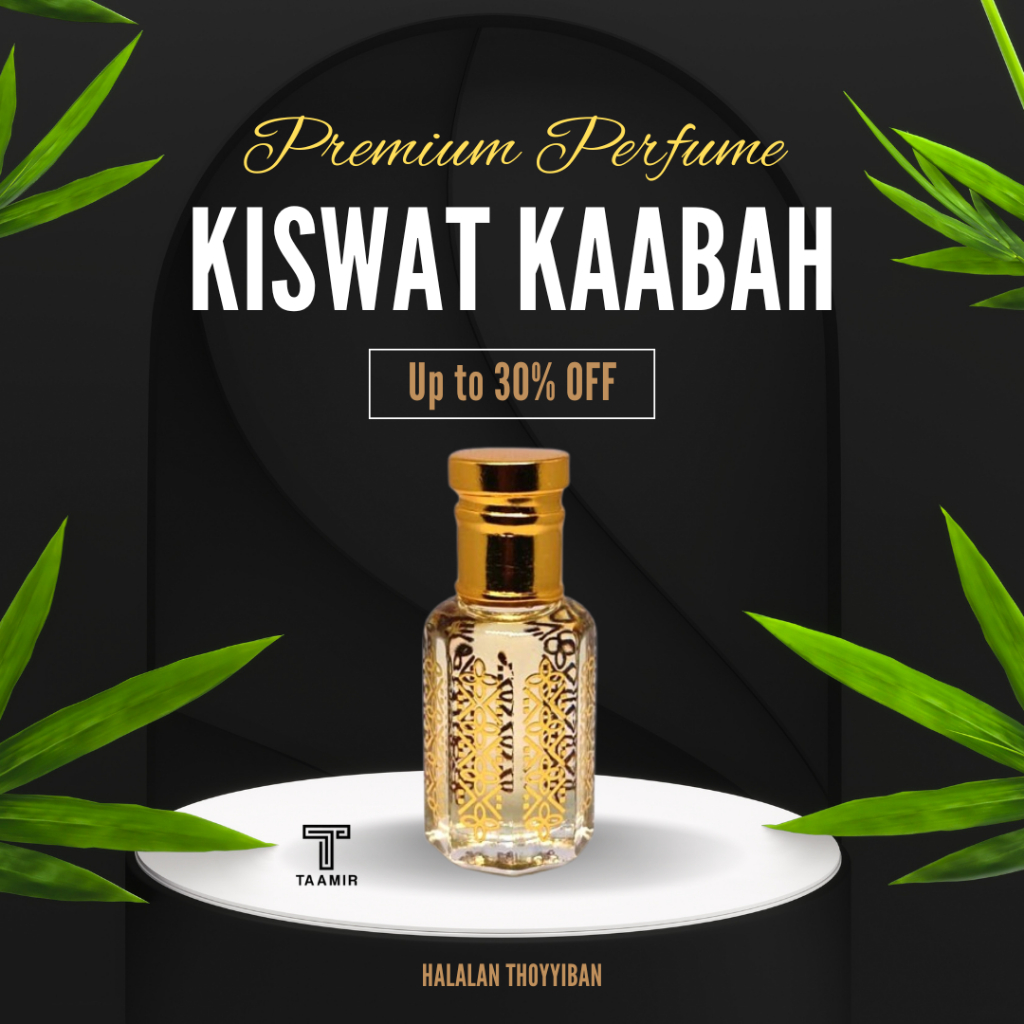 TAAMIR Parfum Arab Mekkah KISWAH KABAH Premium Asli 12 ml