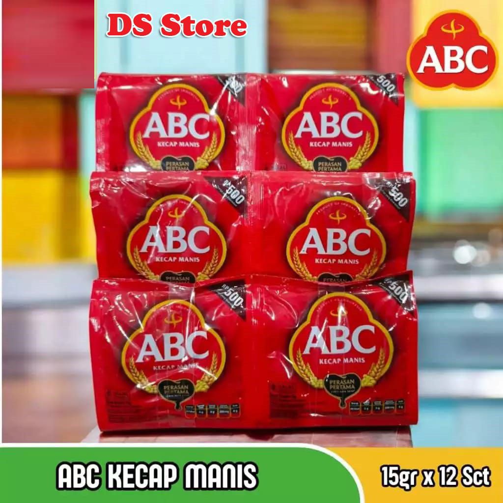 

ABC Kecap Manis Sachet 15g×12 Sct