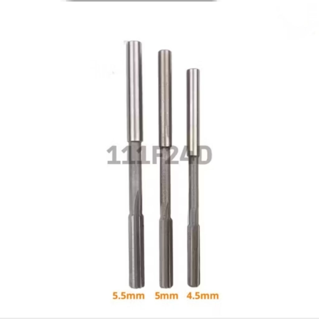 Reamer Mesin 4.5mm 5mm 5.5mm Reamer Bosh Klep Motor HSS Bukan Carbide