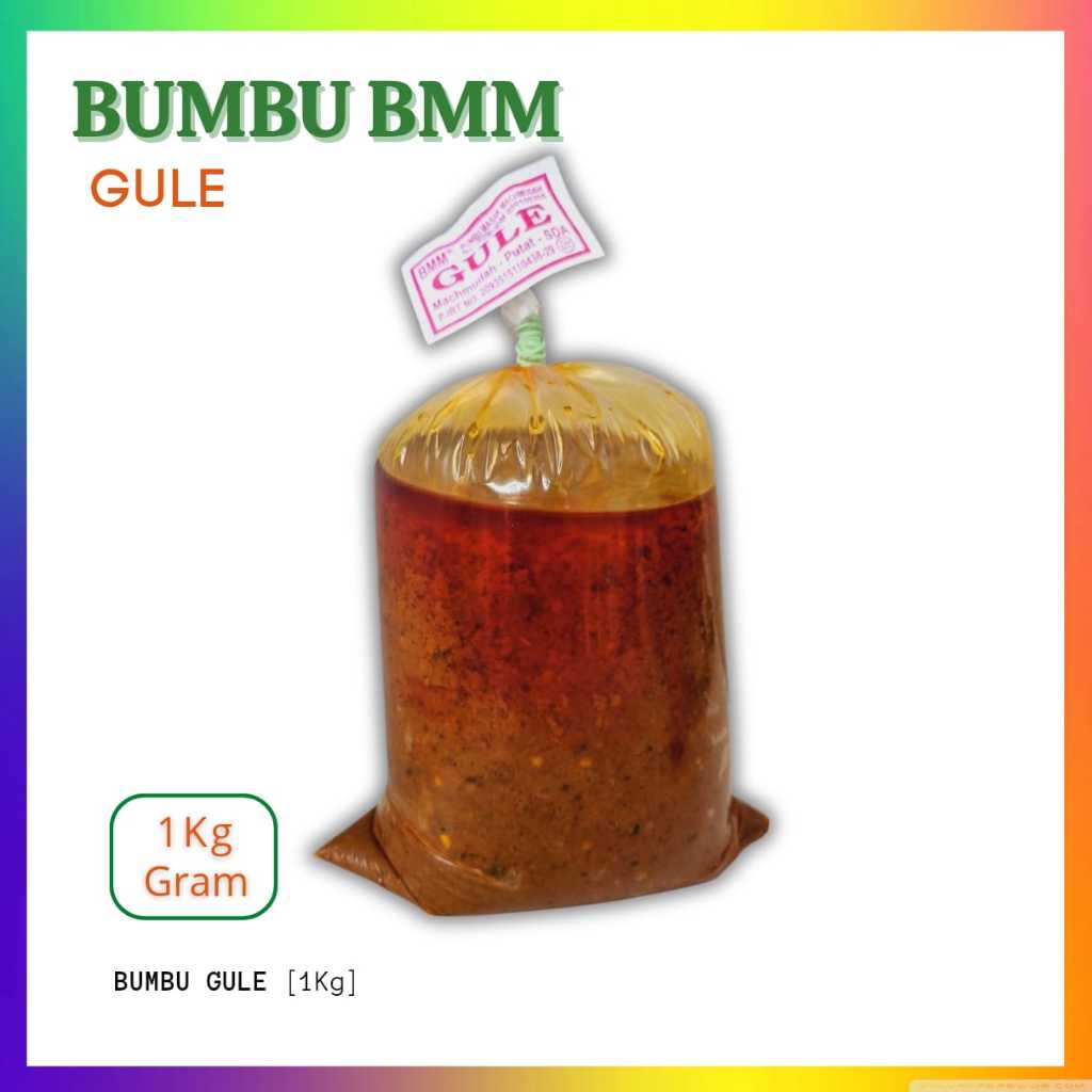 

Bumbu Masak Instan Machmudah 1kg, GULE