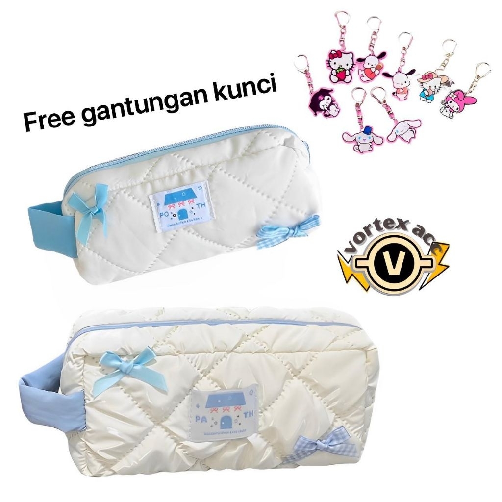 

RB Kotak PENSIL POUCH Make Up Model PITA Lucu Impor Tas Mini Serbaguna Bahan Lembut SB-5