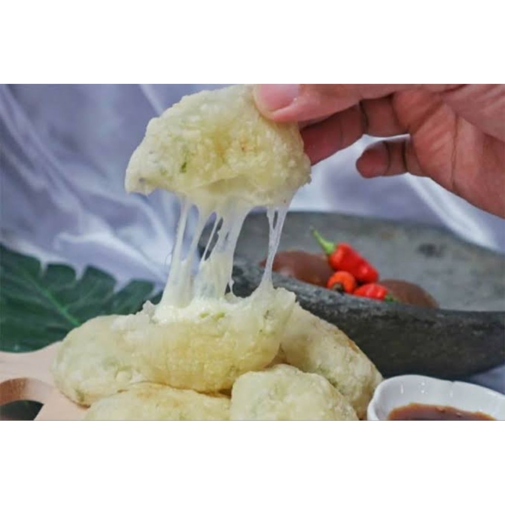 

Cireng isi mozzarella