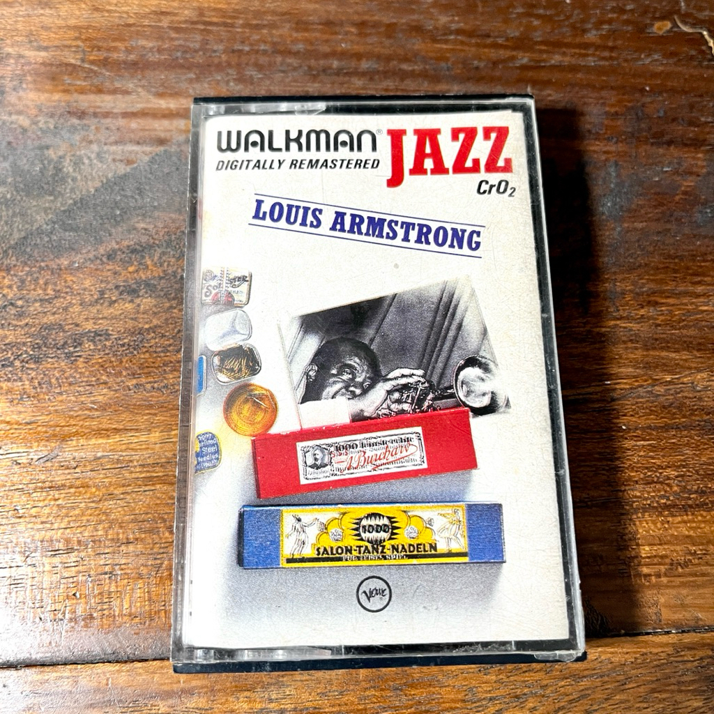 Kaset Jazz - Louis Armstrong Walkman Jazz (Import)