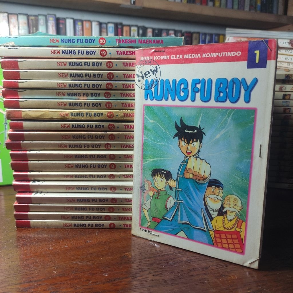 Komik New Kung Fu Boy Full Set Volume 1-20