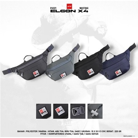 tas pingang arei elgon | original waistbag arei outdoor gear