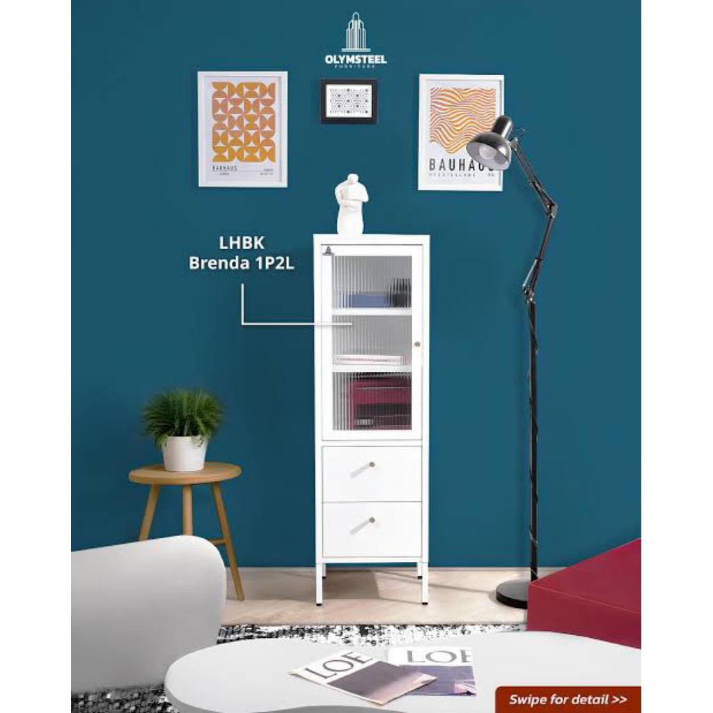 LEMARI HIAS BESI / OLYMSTEEL LEMARI BESI PAJANGAN