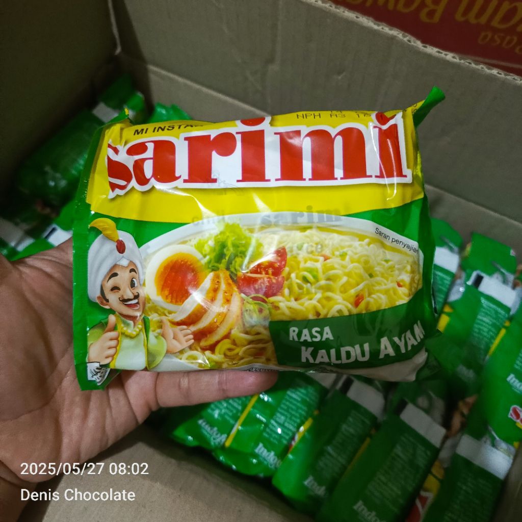 

Sarimi Kaldu Ayam 1dus isi 40pcs