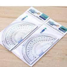 

Busur 180 derajat 180/10cm merk great wall penggaris