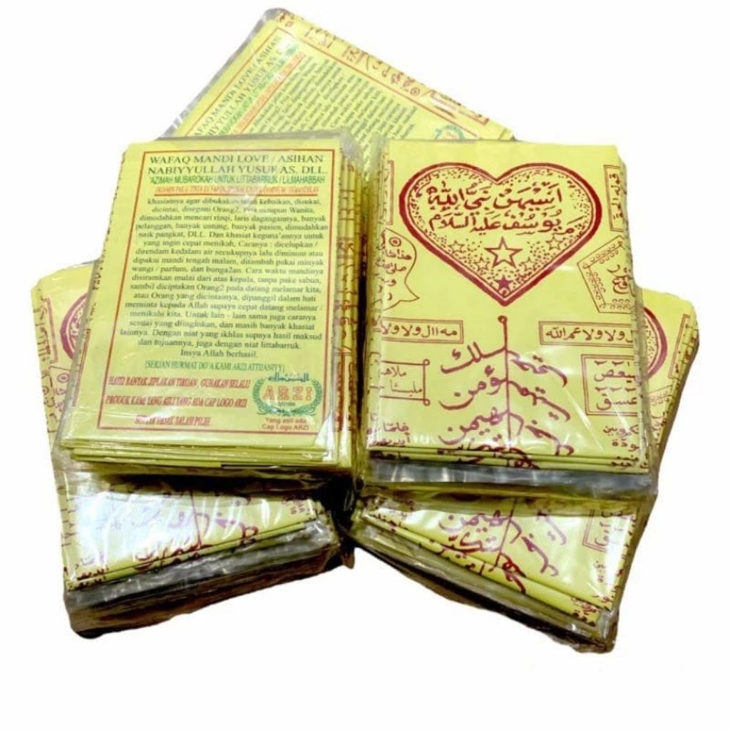 

Kertas Homsu Yusuf Love 1 pack Isi 20 pcs