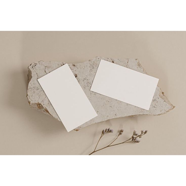 100Lembar Kartu Ucapan/ Kartu Kosong Notepad Kertas Kraft Notepad Greeting Cards/SATUAN