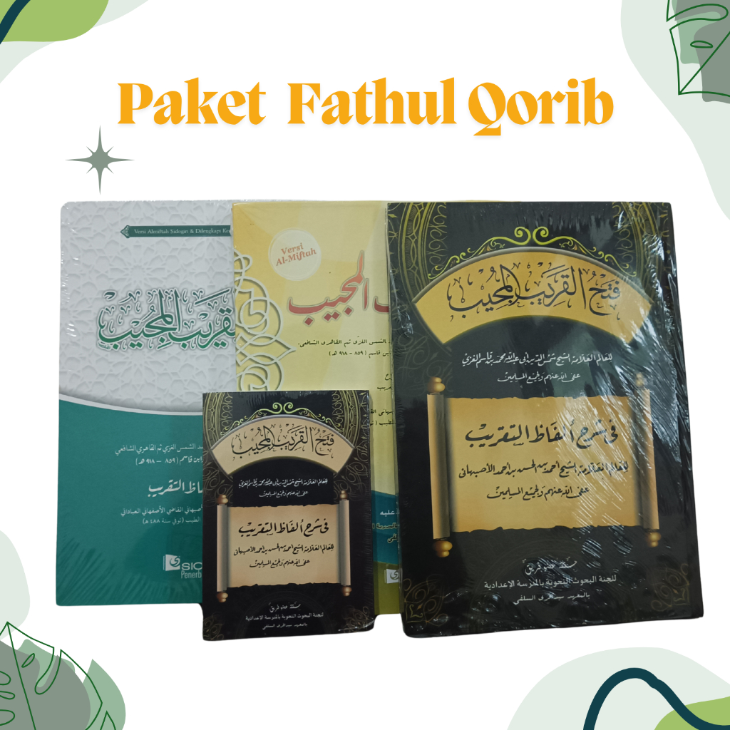 Buku Kitab Fathul Qorib Paket Cetakan Al Miftah Lil Ulum Sidogiri