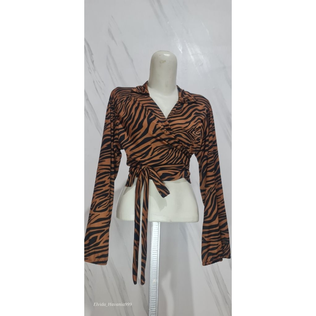 Baju Pesta Motif Macan Cantik