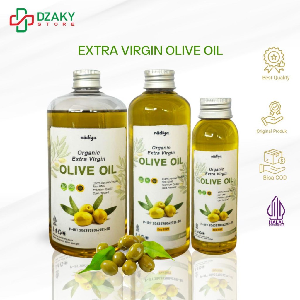 

Minyak Zaitun Extra Virgin Olive Oil EVOO Organic Premium 100% Original