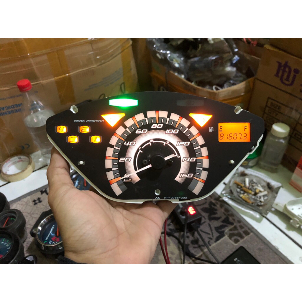 PCB Mesin Speedometer Supra X 125 Batman Ori Copotan
