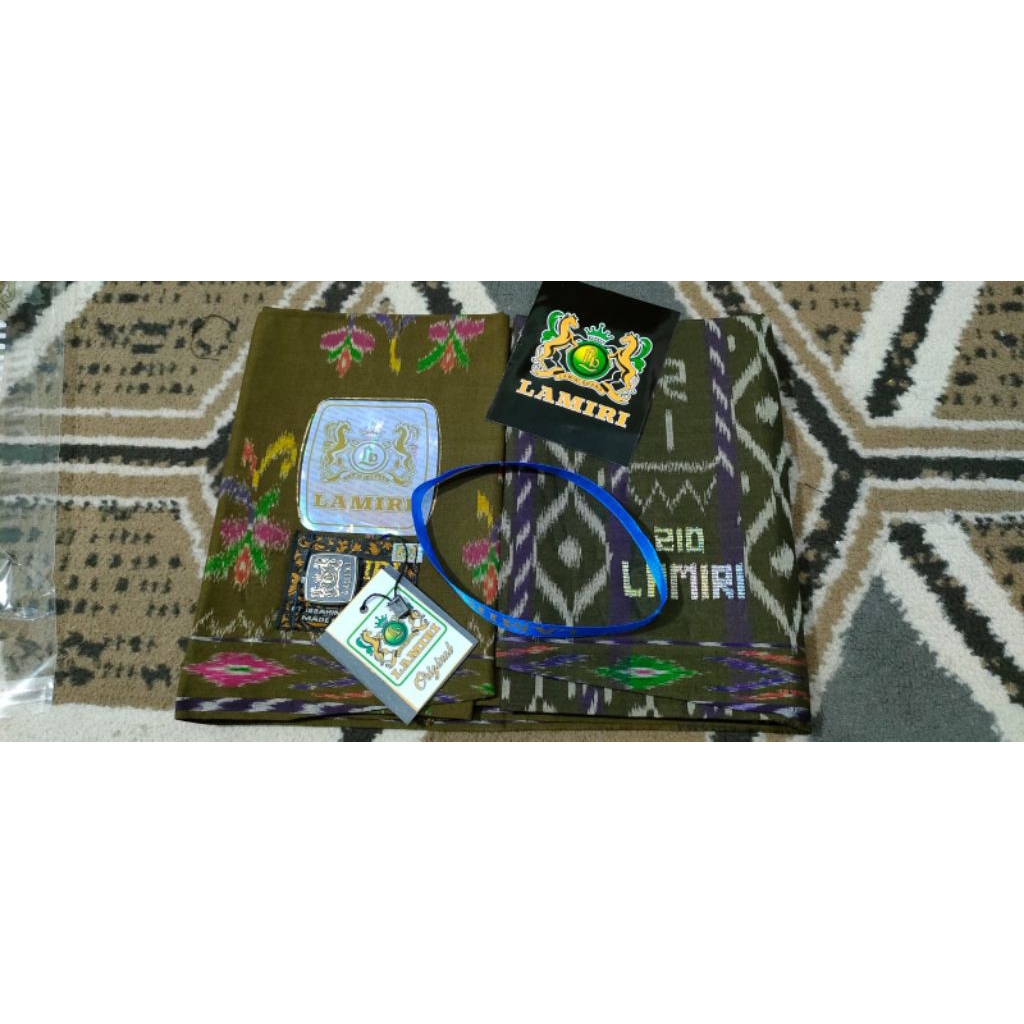 TERBARU - SARUNG LAMIRI MST S90 ORIGINAL FULL SUTRA ASLI PABRIK BERHOLOGRAM RESMI