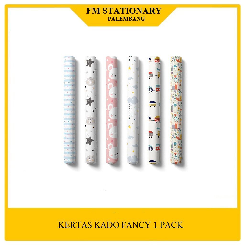 

Kertas Kado Fancy Dan Batik 1 pack