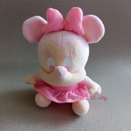 Boneka Minnie Mouse Pink Sakura / Plushie - Sparkle and Joy