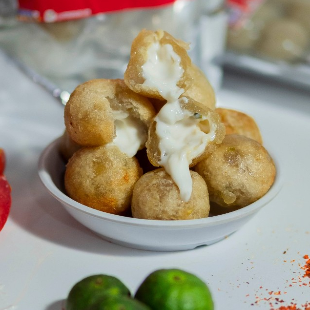 

RB22 Nyai Mercon - Paket Cimol Mozarella Bojot Chili Oil
