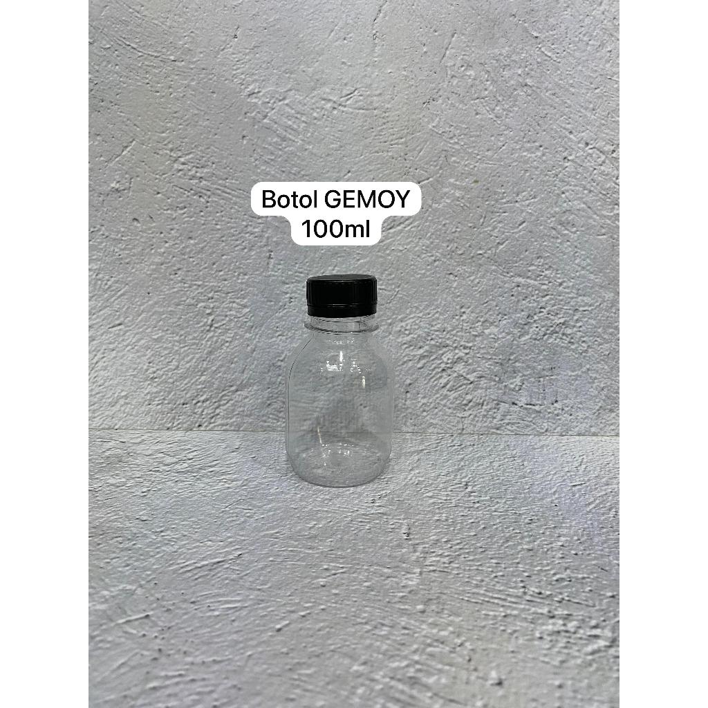 Botol GEMOY 100ml LN / Botol plastik kecil / botol fla/ jus dll isi 10pcs