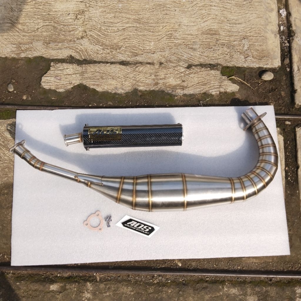 Knalpot Kolong Repsol Satria 2 tak