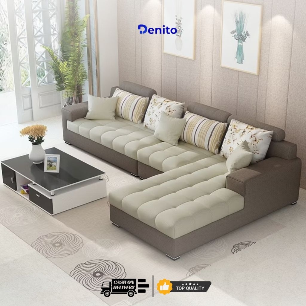 Sofa Ruang Tamu Minimalis Bludru Premium