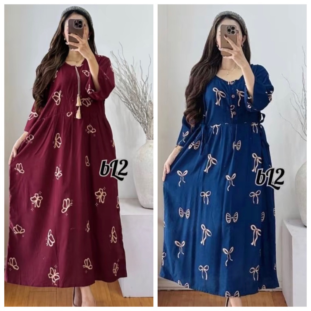 daster chibi rayon premium busui batik premium adem ringan nyaman