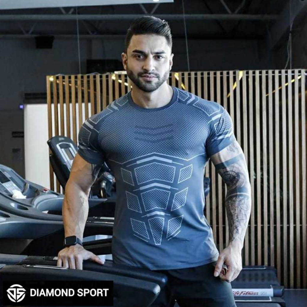 KAOS FITNESS PRIA BAJU KAOS OLAHRAGA PRIA KAOS GYM FITNESS RUNNING PAKAIAN OLAHRAGA PRIA SETELAN OLA