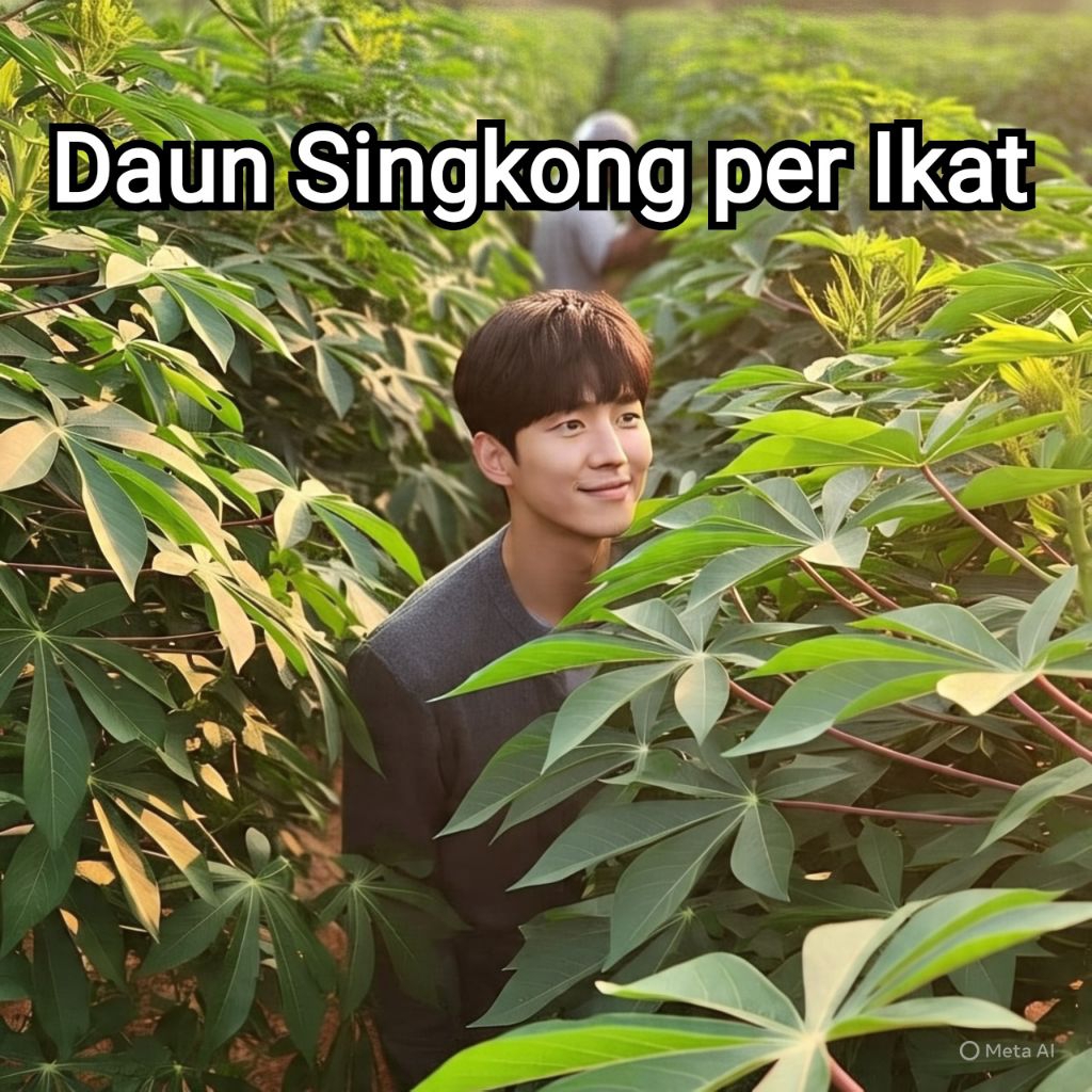 

Daun singkong, Sayur singkong segar (Per Ikat Besar)