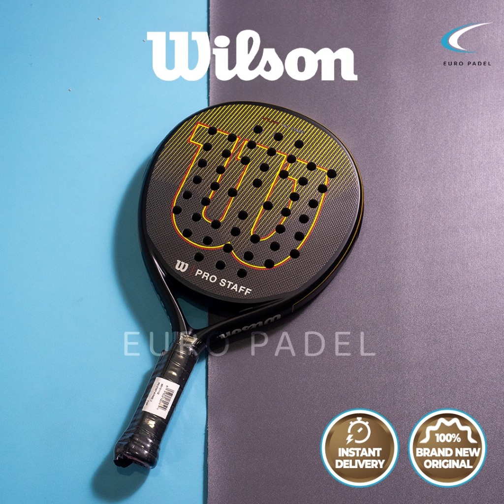Terbaru Promo Terbaru Wilson Pro Staff V2 Advanced Round Carbon Racket Padel Original