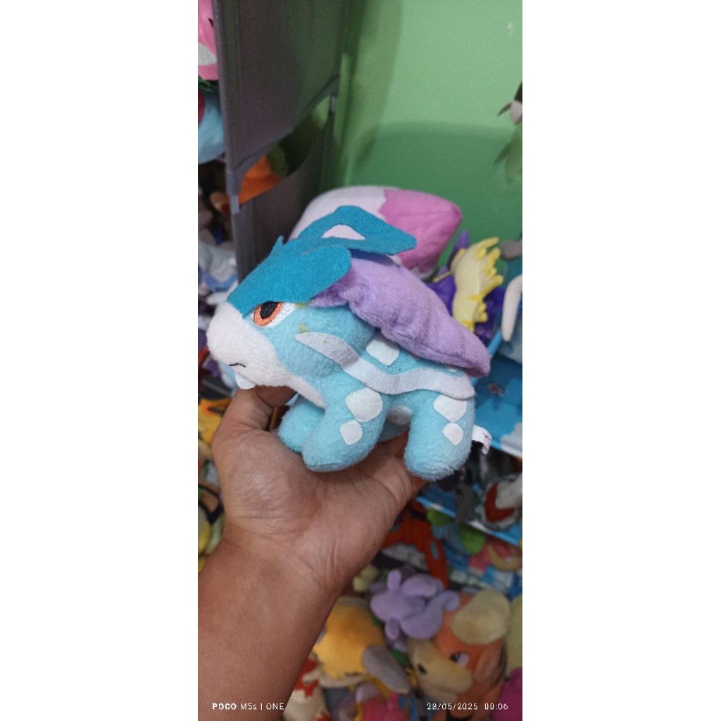 Boneka Pokemon Legendaris Suicune