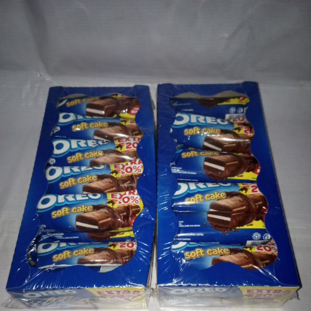 

Oreo Soft Cake 230gr Isi 12 Sachet