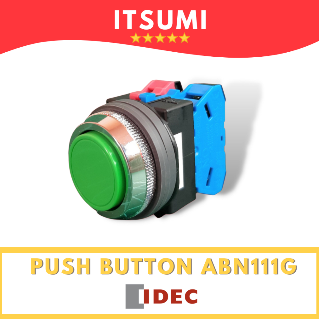 Push Button ABN111G 1NO 1NC
