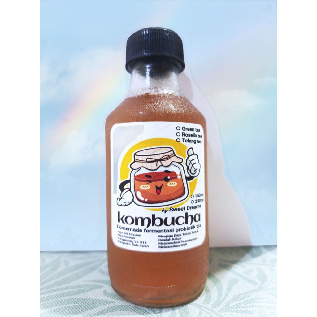 

Kombucha 150ml Original Green tea - Rosella tea - butterfly pea | by Yamcha