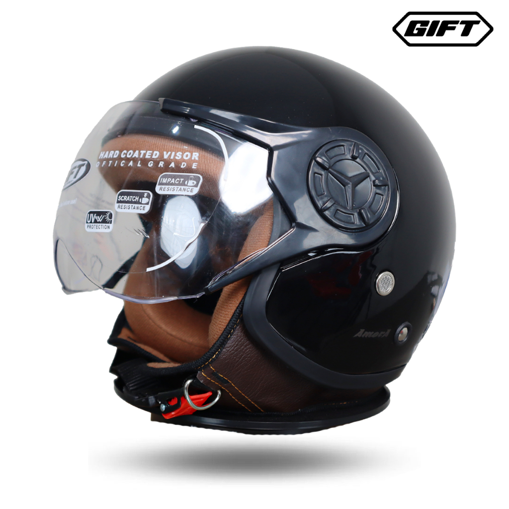 Helm GIFT AMORA  wanita hijab half face kekinian/helm wanita dewasa/helm hijab/helm gift/helm murah