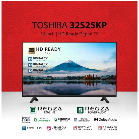 LED TV 32 INCH TOSHIBA 32-S25KP 32S25KP FHD 2K TV | TV TOSHIBA 32 INCH