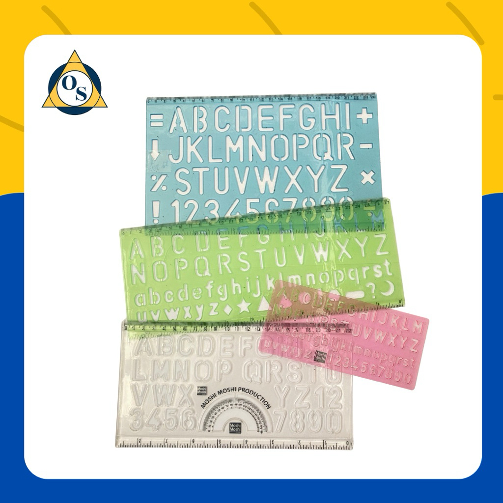 

MISTAR SET ABC/SABLON NO.1109