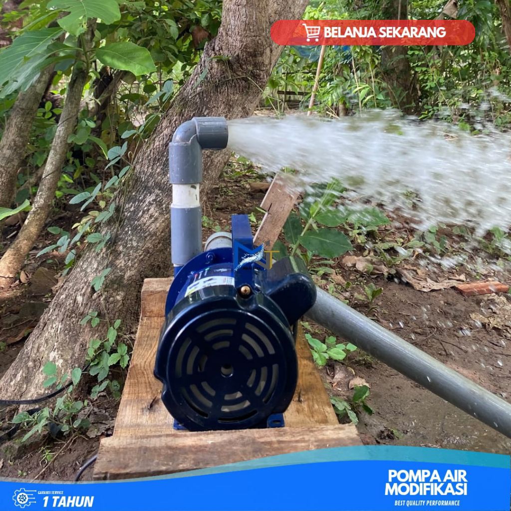 TERBARU POMPA AIR SHIMIZU MODIFIKASI PIPA 1 INCH