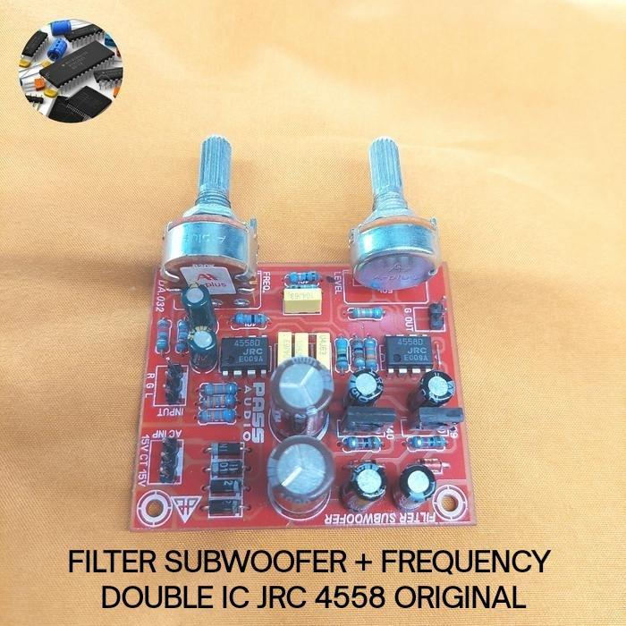 Modul / Kit Filter Subwoofer Double IC JRC4558