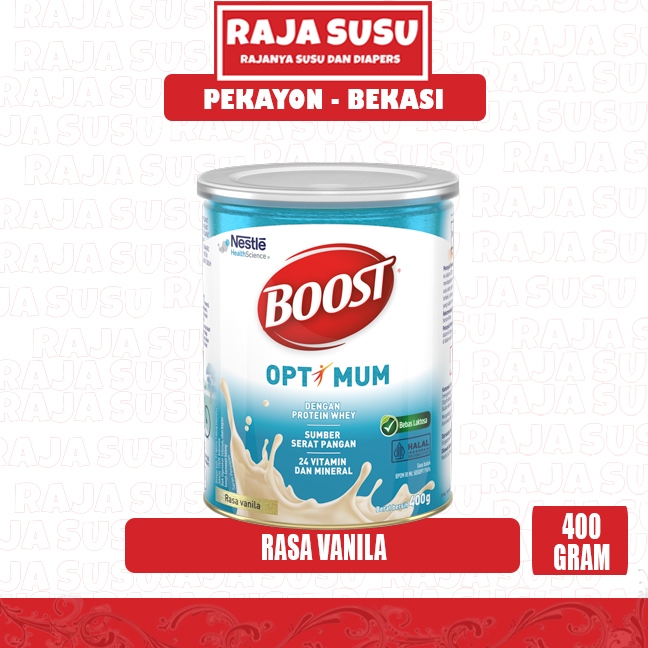 BOOST OPTIMUM 400 G - RAJA SUSU